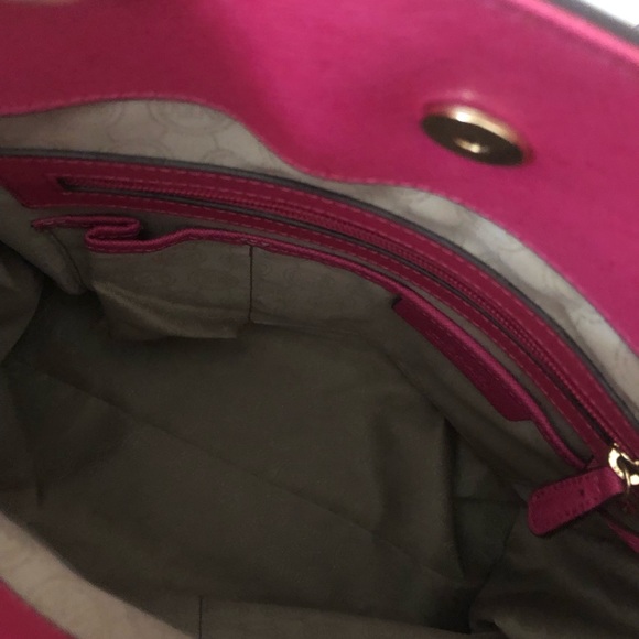 Michael Kors Luxury Studded Large HAMILTON Tote/Bag Pink Limited Edition $1500 - Picture 11 of 14